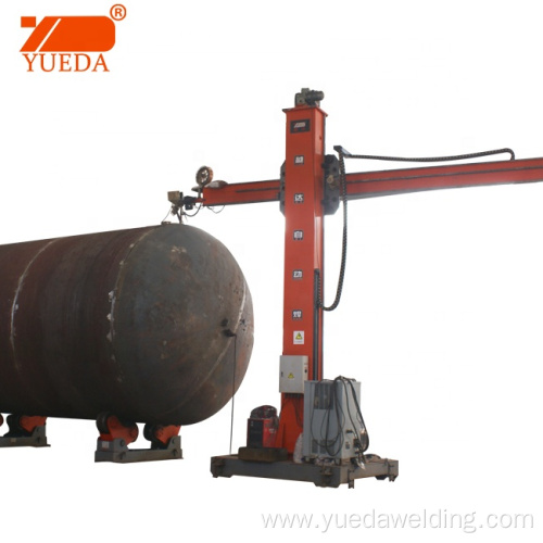 Tank Vessel Wind Tower Automatic Pipe Welding Manipulator